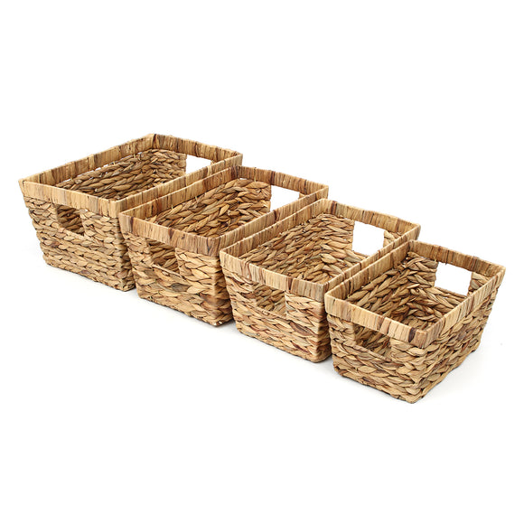 Wicker Storage Baskets Kitchen Container for Egg Gathering Drawers Organizer Box