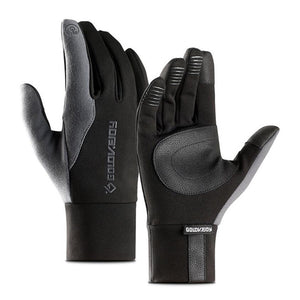 Winter Warm Full Finger Waterproof Touch Screen Cycling Racing Motorcycle Gloves