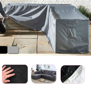 L Shape Furniture Waterproof Cover Outdoor Patio Garden Sofa Table Chair Dust Protector