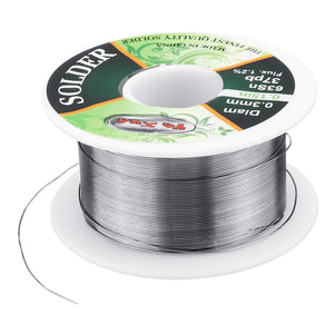 WLXY 0.3mm Diam 63Sn 37Pb Tin Lead Melt Rosin Core Solder Wire Reel Flux 1.2%