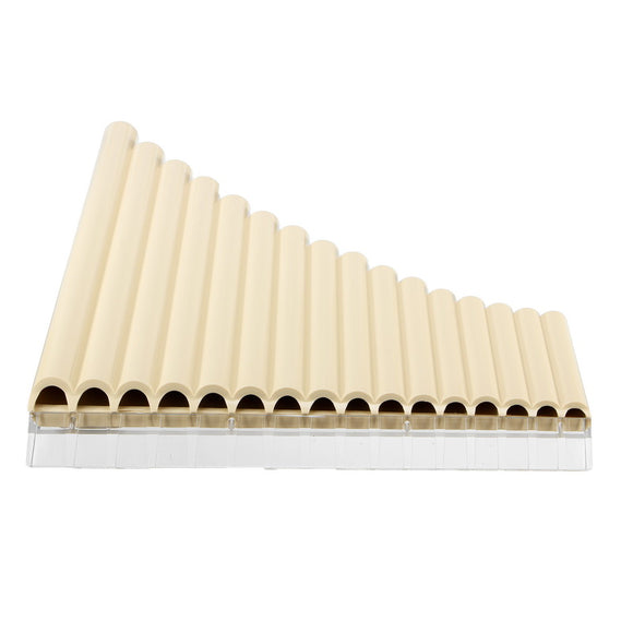 16 Tube Eco Friendly Resin C tone Pan Flute Easy Learning