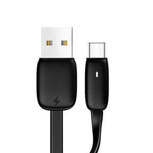 USAMS U6 Anti-winding Micro USB Flat Fast Charging Data Cable 1.2M For Xiaomi Redmi Note 5 S7 S6