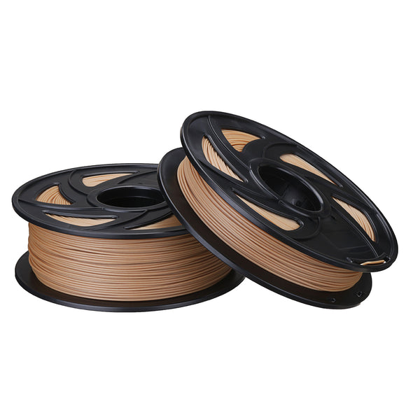 1.75mm 0.5kg/1kg Wood Color PLA Filament For 3D Printer RepRap