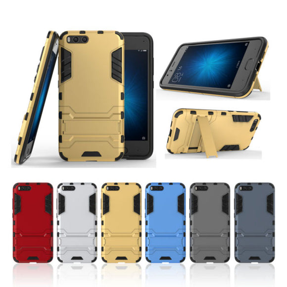 Hybrid Armor Stand TPU+ PC Back Protective Case For Xiaomi Mi6 Mi 6