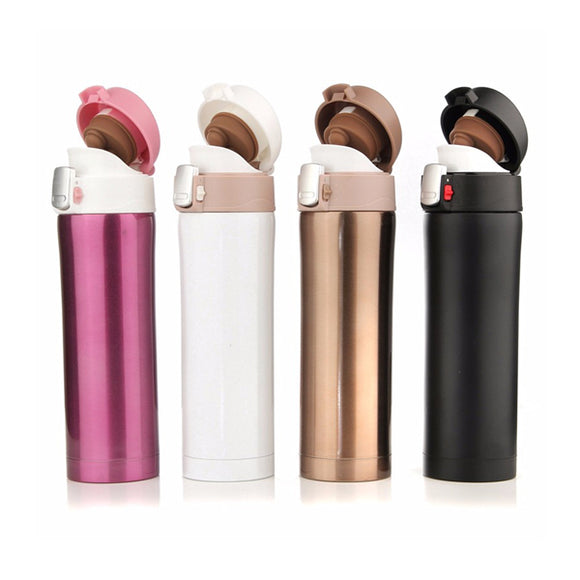 450ml Thermos Cup Stainless Steel Bottle Vacuum Flasks Travel Mug