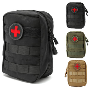 900D Nylon Tactical Molle Waist Bag Medical First Aid Utility Emergency Pouch