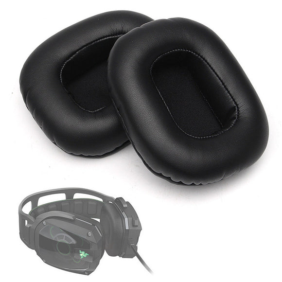 LEORY 1 Pair Replacement Ear Pads Earpads Headphone Cushion for Razer Tiamat 7.1 Over Ear Headset