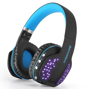 Wireless bluetooth Earphone Gaming Headset for Xbox One PC PS4 With Mic LED and Volume Control