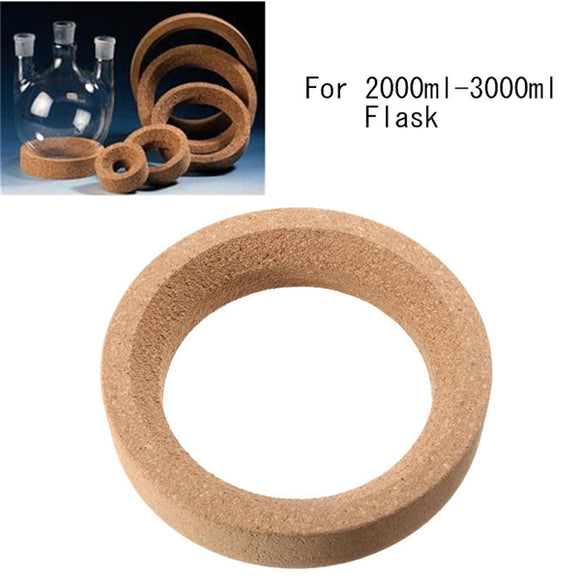 163x114mm Laboratory Cork Stands Ring Corks for 2000ml-3000ml Flask