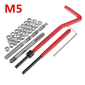 30Pcs Damaged M5 Thread Repair Tool Kit Repair Recoil Insert Kit