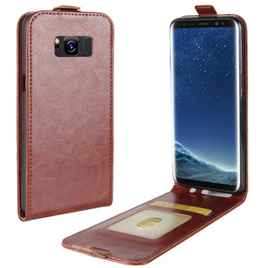 Bakeey Flip Card Slot PU Leather Bag Case for Samsung Galaxy S8