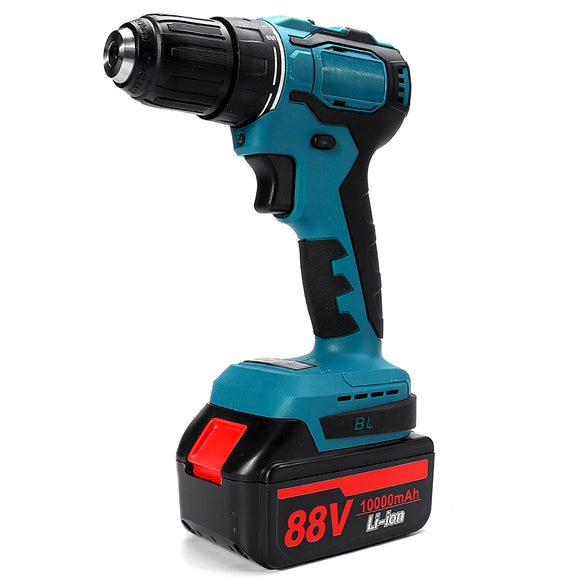 180Nm 10000mAh Cordless Brushless Impact Wrench Electric Wrench Adatped Tp Makita Battery with LED Working Light