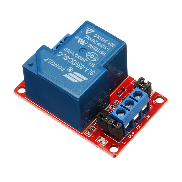 5pcs BESTEP 1 Channel 5V Relay Module 30A With Optocoupler Isolation Support High Low Level Trigger