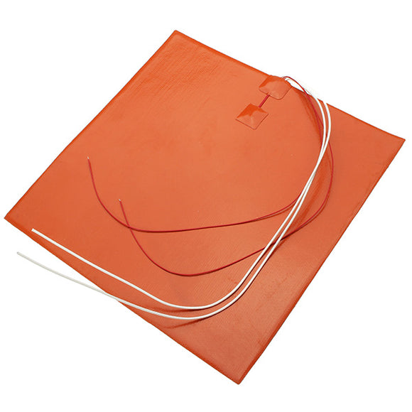 220V 30x30CM 750W Waterproof Thermostor Silicone Heater Heating Pad For 3D Printer Heated Bed