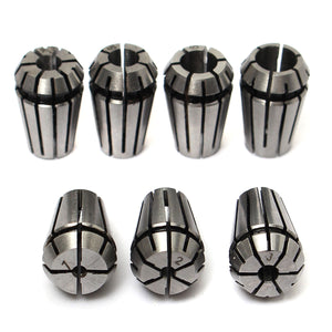 Machifit 7pcs ER11 1-7mm Spring Collet Chuck for CNC Milling Lathe Tool