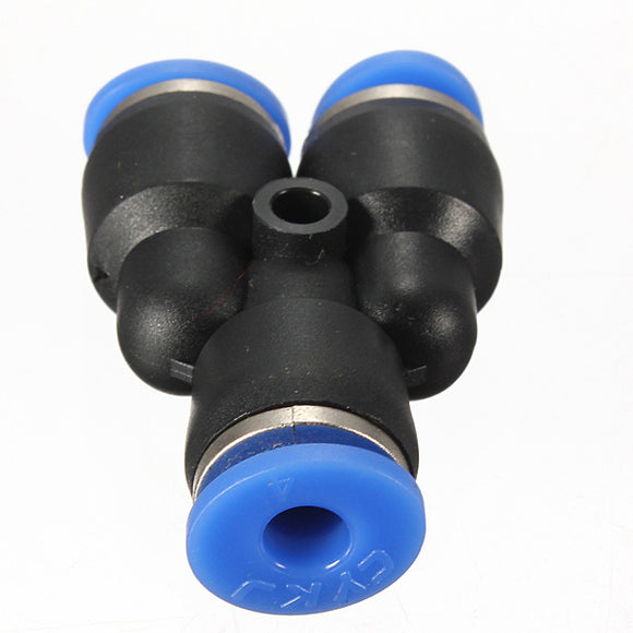 Y Pneumatic Equal Union Push Fittings Connector Home For Air/Water Hose Tube 4-12mm