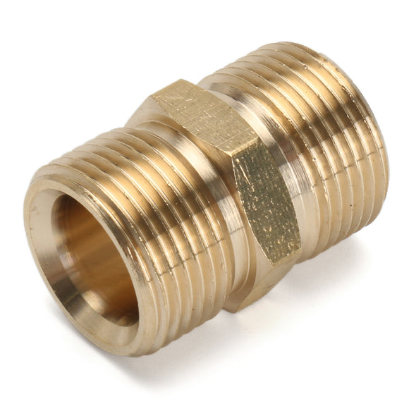 M22 Brass Pressure Washer Adapter Male to Male Hose Coulper Fitting for Kacher