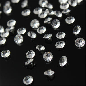 2000Pcs Clear Table Scatter Crystals Diamonds Wedding Decorations