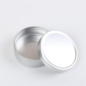 10pcs 10ml Empty Cosmetic Aluminium Pot Jar Tin Container Storage