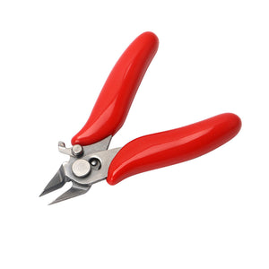 3.5inch Mini Diagonal Cutting Pliers Wire Cable Side Flush Cutter Plier with Lock Hand Tools