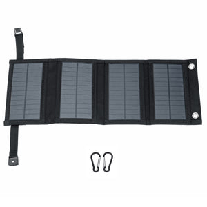 40W Sunpower Solar Panel Folding Bag with USB Outlet & 2*Carabiner for Cycling/Climbing/Hiking/Camping