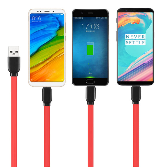 Bakeey 2xType C 1xMicro USB 3.2A 3 in 1 Cable 1M Charging and Data Sync For Xiaomi Samsung