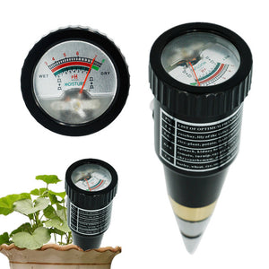 Handheld Moisture Humidity Meter PH Tester for Garden Soil Metal Probe VT-05 10-80% Hygrometer