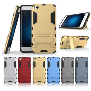 Hybrid TPU & PC Hard Back Stand Protector Case For Xiaomi Mi 5s Mi5s