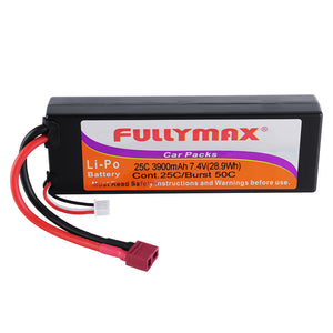 RGT EX86100/PRO 1/10 RC Spare Parts 7.4V 3900mAh 25C 2S Lipo Battery R86167