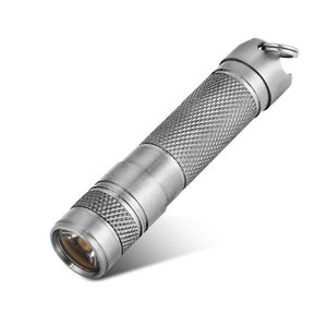 DQG Ti V3 XP-G2 R5 Titanium Alloy Mini LED Flashlight AAA With Tritium Vials