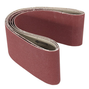 5pcs 100x915mm Sanding Belts 60/80/120/180 Grit Aluminum Oxide Abrasive Sanding Belts