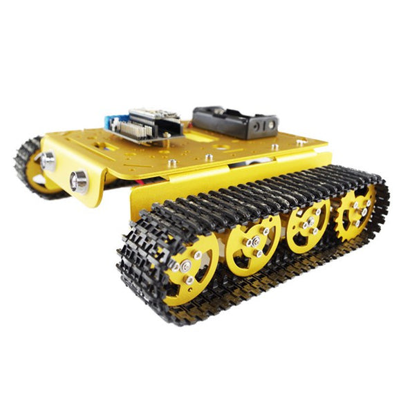 Geekcreit T200 NodeMCU Aluminum Alloy Tank Track Caterpillar Chassis Smart Robot DIY Kit