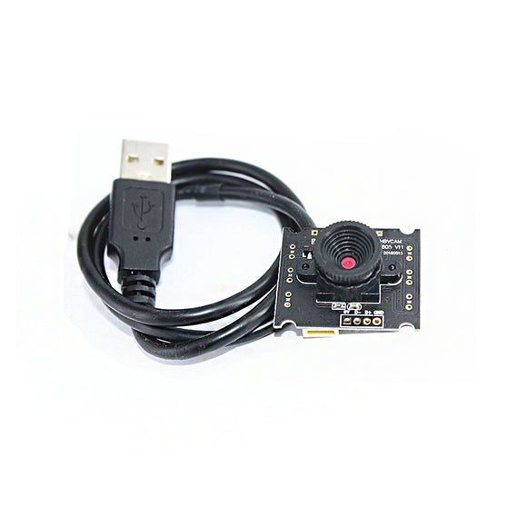 HBVCAM-1805 V11 0.3MP CMOS High Performance 30fps VGA Mini USB Camera Module GC0308 640*480 50FOV with USB Cable