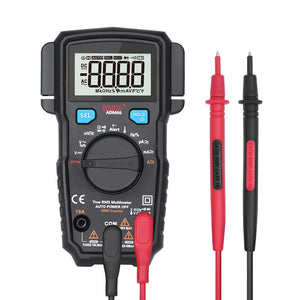 BSIDE ADM66 True RMS Digital Multimeter Auto Range TRMS Mini 6000 DMM Dual Slot Capacitance ohm Hz Temp NCV Diode Pocket Tester MUSTOOL MT66