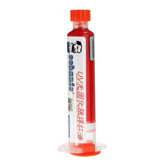 MECHANIC 10ml Red UV Soldering Paste Flux Welding Fluxes Oil