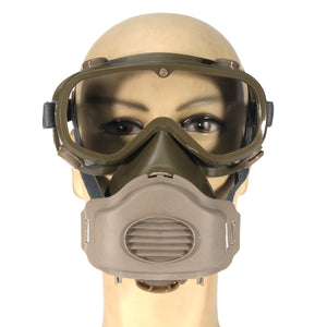 Respirator Dust Mask Half Facepiece Reusable Paint Breathing Gas Protection