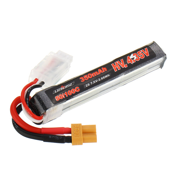 URUAV 7.6V 350mAh 50C/100C 2S HV 4.35V Lipo Battery for Beta75X RC FPV Racing Drone