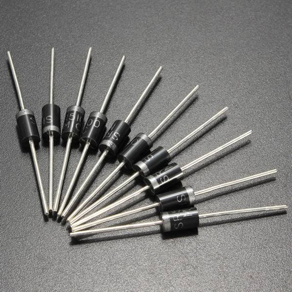 10pcs SB5100 5.0A SCHOTTKY BARRIER Diode 100V 5A