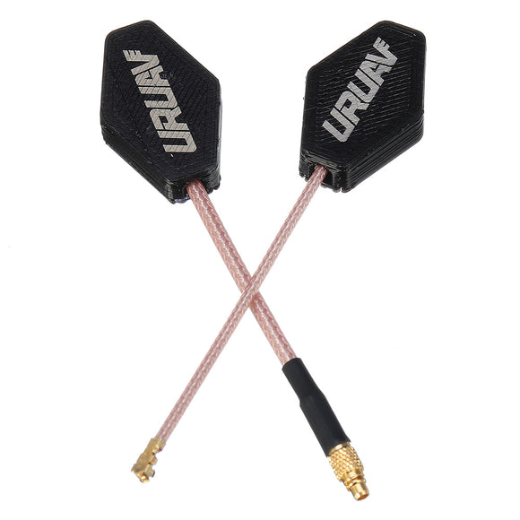 URUAV 5.8G 1.9dBi Omni Circular RHCP FPV Antenna Omnidirectonal U.FL/MMCX 85mm for RC Drone