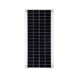 15W 18V Semi Flexible Solar Panel with 5V USB Port & Cables