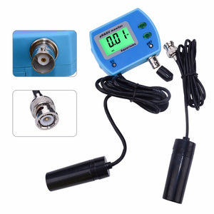 2 In 1 PH EC Meter Multi-parameter Water Quality Monitor Online PH EC Tester Monitor Acidometer