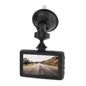 JUNSUN Q3 3 Inch 30FPS 1080FHD WDR Dual Recording Car DVR with 140 Degree Wide-Angle