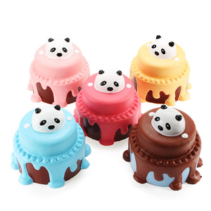 Squishy Panda Cake 12cm Slow Rising With Packaging Collection Gift Decor Soft Squeeze Toy