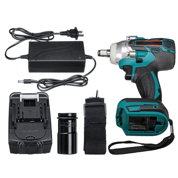 3 in 1 Cordless Electric Impact Wrench 21V 330Nm 10000mAh Li-Ion Battery LED Light  Impact Wrench