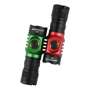 Astrolux S43 Christmas Version Stepless Dimming EDC Flashlight LED Torch Tent Light Tactical Hammer