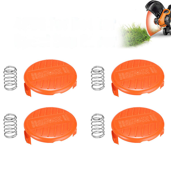 4Pcs Grass Trimmer Spool Cap Cover For Black And Decker NST2018 NST1118 NST2118