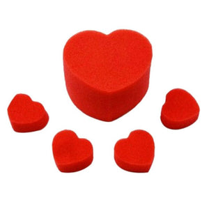 Close Up Street Magic Accessories Magic Tricks Sponge Heart Love Balls Toys Gifts