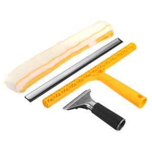 Window Squeegee Blade with Cleaner Professional Glass Window Soap Wiper Cleaning Tool