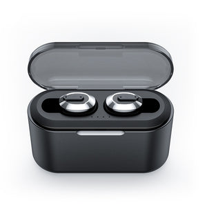 Bakeey T2 TWS Wireless bluetooth 5.0 Earphone Mini Portable 6D Stereo Auto Pairing Headphone with 2200mAh Charging Box