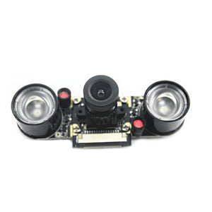 5MP Night Vision Fisheye Camera Module OV5647 72 Focal Adjustable Camera Board with 850 IR LED